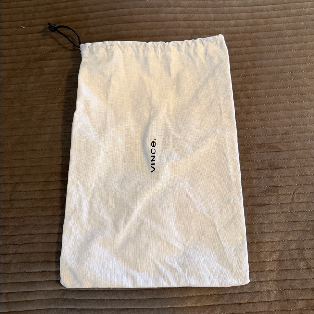 Vince Ivory Drawstring Dust Bag